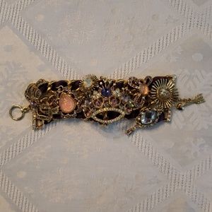 Betsey Johnson  jeweled bracelet